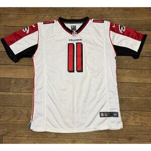 Julio Jones #11 Atlanta Falcons Nike NFL OnField 2012 White Jersey Youth Size XL